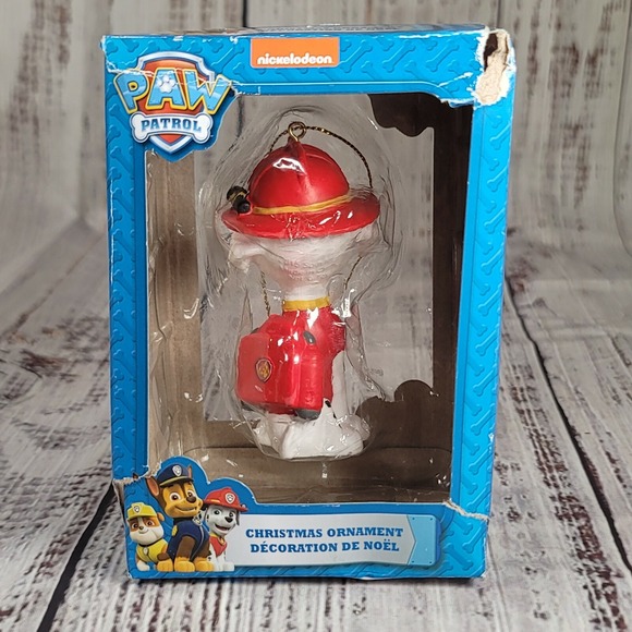 Nickelodeon Paw Patrol Marshall Fire Dog Dalmatian Christmas Tree Ornament - Picture 3 of 4